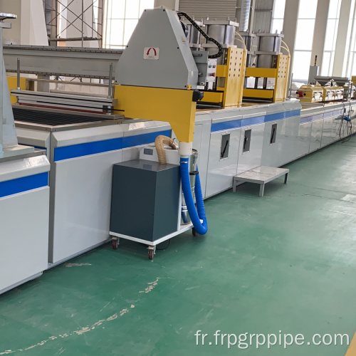 Machine de pultrusion pour le tube carré de faisceau Profils FRP